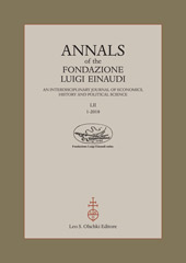 Articolo, On Einaudi's Vision of the Good Polity, L.S. Olschki