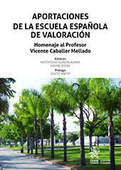 E-book, Aportaciones de la escuela española de valoración : homenaje al profesor Vicente Caballer Mellado, Tirant lo Blanch