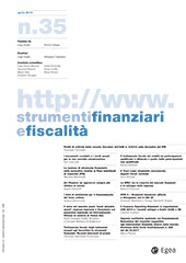 Issue, Strumenti finanziari e fiscalità : 35, 2, 2018, Egea