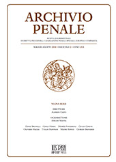 Articolo, Considerazioni semiserie di un sostituto procuratore sulla nuova disciplina in tema di avocazione, Pisa University Press