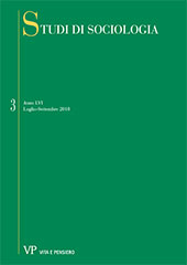 Issue, Studi di sociologia : 3, 2018, Vita e Pensiero