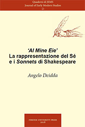 Issue, Journal of Early Modern Studies : 7, supplemento,  2018, Firenze University Press