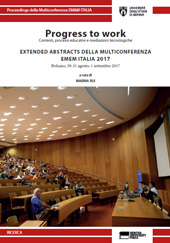 E-book, Progress to work : contesti, processi educativi e mediazioni tecnologiche, Genova University Press