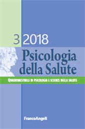Fascículo, Psicologia della salute : quadrimestrale di psicologia e scienze della salute : 3, 2018, Franco Angeli