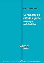 E-book, Os idiomas do estado español : un enfoque sociolingüístico, Sánchez Vidal, Pablo, Universidad de Santiago de Compostela