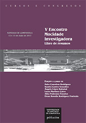 E-book, V Encontro mocidade investigadora, Universidad de Santiago de Compostela