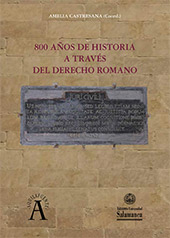 eBook, 800 años de historia a través del derecho romano, Ediciones Universidad de Salamanca
