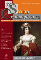 Issue, Nuova storia contemporanea : quadrimestrale di studi storici e politici sull'età contemporanea : XXI, 1, 2018 seconda serie, Le Lettere