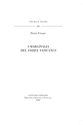 E-book, I marginalia del Codex Vaticanus, Versace, Pietro, author, Biblioteca apostolica vaticana