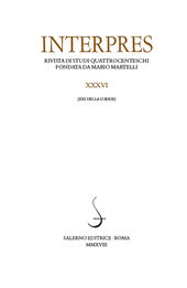 Article, Sofocle, il bue e Lorenzo il Vecchio : un epiteto ingiurioso in una lettera greca di Francesco Filelfo, Salerno