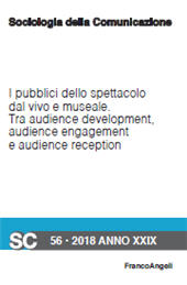 Artikel, Audience participassion : professionisti e pubblici teatrali tra partecipazione e passione, Franco Angeli
