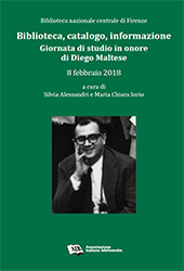 E-book, Biblioteca, catalogo, informazione : giornata di studio in onore di Diego Maltese : 8 febbraio 2018, Associazione italiana biblioteche