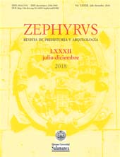 Fascículo, Zephyrus : revista de prehistoria y arqueología : LXXXII, 2, 2018, Ediciones Universidad de Salamanca
