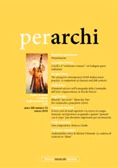 Issue, Per archi : rivista di storia e cultura degli strumenti ad arco : 10, 2018, Libreria musicale italiana
