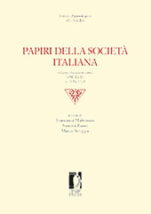 E-book, Papiri della Società Italiana : volume diciassettesimo, (PSI XVII), ni 1654-1715, Firenze University Press