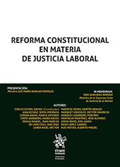 E-book, Reforma constitucional en materia de justicia laboral, Tirant lo Blanch