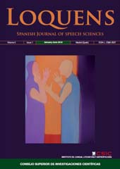 Issue, Loquens : Spanish Journal of speech sciences : 5, 1, 2018, CSIC, Consejo Superior de Investigaciones Científicas