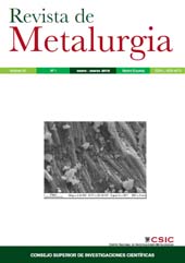 Fascicolo, Revista de metalurgia : 54, 1, 2018, CSIC, Consejo Superior de Investigaciones Científicas