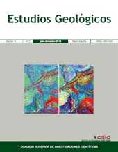 Fascicule, Estudios geológicos : 74, 2, 2018, CSIC, Consejo Superior de Investigaciones Científicas