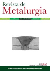 Fascicolo, Revista de metalurgia : 54, 3, 2018, CSIC, Consejo Superior de Investigaciones Científicas