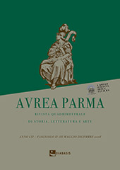 Issue, Aurea Parma : rivista quadrimestrale di storia, letteratura e arte : CII, II/III, 2018, Diabasis