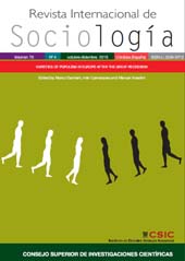 Fascicolo, Revista internacional de sociología : 76, 4, 2018, CSIC, Consejo Superior de Investigaciones Científicas