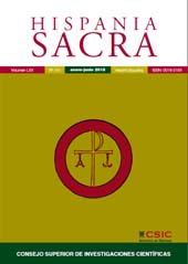 Fascículo, Hispania Sacra : LXX, 141, 1, 2018, CSIC, Consejo Superior de Investigaciones Científicas