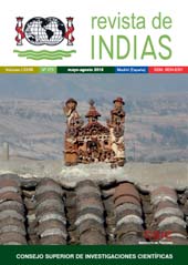 Fascículo, Revista de Indias : LXXVIII, 273, 2, 2018, CSIC, Consejo Superior de Investigaciones Científicas