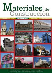 Issue, Materiales de construcción : 68, 331, 3, 2018, CSIC, Consejo Superior de Investigaciones Científicas