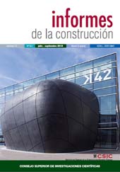 Heft, Informes de la construcción : 70, 551, 3, 2018, CSIC, Consejo Superior de Investigaciones Científicas