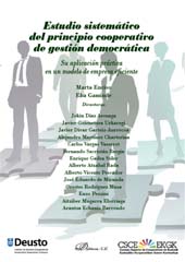 E-book, Estudio sistemático del principio cooperativo de gestión democrática : su aplicación práctica en un modelo de empresa eficiente, Dykinson