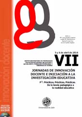 eBook, VII jornadas de innovación docente e iniciación a la investigación educativa, Universidad de Jaén