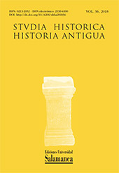 Fascicule, Studia historica : historia antigua : 36, 2018, Ediciones Universidad de Salamanca