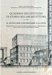 Issue, Quaderni dell'Istituto di storia dell'architettura : n.s. 68, 1, numero speciale, 2018, "L'Erma" di Bretschneider