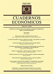 Issue, Cuadernos Económicos ICE : Información Comercial Española : 96, 2, 2018, Ministerio de Economía y Competitividad