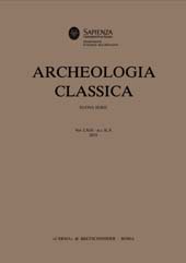 Article, Ennion e la Sardegna : un gruppo di vetri a rilievo di età primo imperiale da Nora, "L'Erma" di Bretschneider