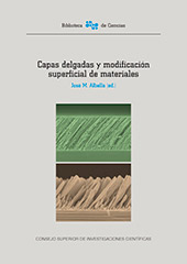 E-book, Capas delgadas y modificación superficial de materiales, CSIC, Consejo Superior de Investigaciones Científicas