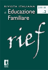Fascicolo, Rivista italiana di educazione familiare : 2, 2018, Firenze University Press