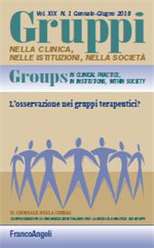 Artikel, L'osservazione nella psicoterapia di gruppo con adolescenti : una prospettiva intersoggettiva, Franco Angeli