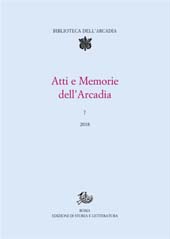 Article, Un poeta reatino alle origini dell'Arcadia : Loreto Mattei, Edizioni di storia e letteratura