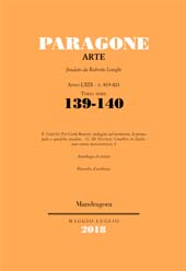 Fascicule, Paragone : rivista mensile di arte figurativa e letteratura. Arte : LXIX, 139/140, 2018, Mandragora