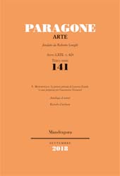 Issue, Paragone : rivista mensile di arte figurativa e letteratura. Arte : LXIX, 141, 2018, Mandragora
