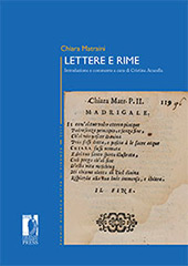 E-book, Lettere e rime, Firenze University Press