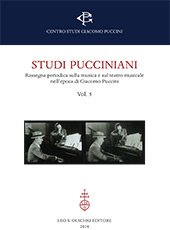 Capitolo, Bibliografia degli scritti su Giacomo Puccini : aggiornamenti 2010-2015, L.S. Olschki