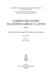 E-book, Corpus dei papiri filosofici greci e Latini (CPF) : testi e lessico nei papiri di cultura greca e latina, L.S. Olschki
