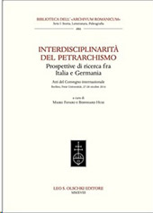 Chapter, Gradi diversi di petrarchismo in sonetti cinquecenteschi dedicati a opere d'arte, L.S. Olschki