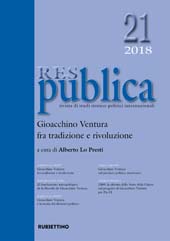 Fascículo, Res Publica : rivista di studi storico politici internazionali : 21, 2, 2018, Rubbettino