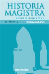 Heft, Historia Magistra : rivista di storia critica : 27, 2, 2018, Franco Angeli