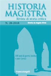 Issue, Historia Magistra : rivista di storia critica : 28, 3, 2018, Franco Angeli