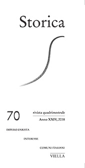 Fascicule, Storica : rivista quadrimestrale : 70, 2018, Viella